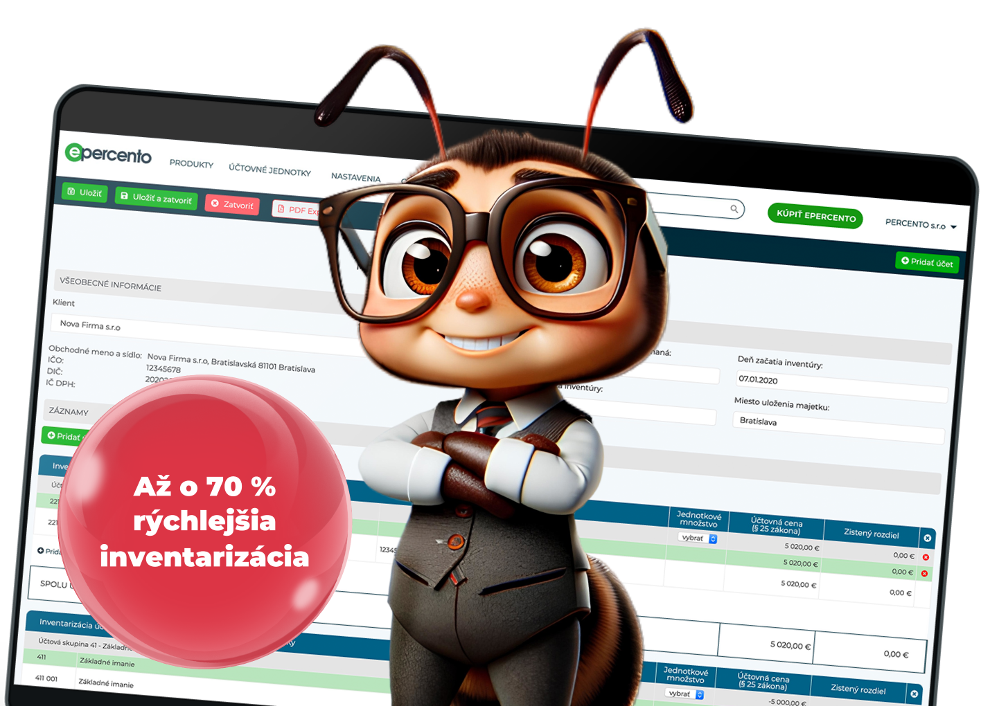 Automatizované formuláre pre moderné účtovníctvo